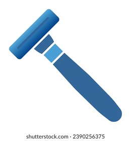 Disposable razor flat icon. Shaver color icons in trendy flat style. Shaving gradient style design, designed for web and app. Eps 10