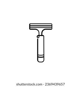 Disposable Razor Line Style Icon Design