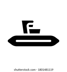 vectores de icono de glifo desechables. signo de limpiaparabrisas desechable. símbolo de contorno aislado ilustración negra