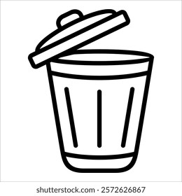 Disposal Icon Element For Design