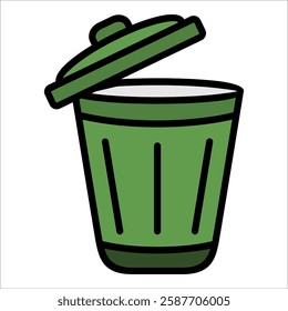 Disposal Icon Element For Design