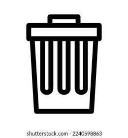 eliminar icono o logotipo símbolo de signo aislado ilustración vectorial - iconos vectoriales de estilo negro de alta calidad
