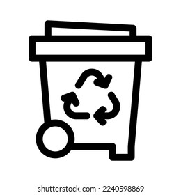 dispose icon or logo isolated sign symbol vector illustration - high quality black style vector icons
