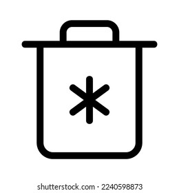 dispose icon or logo isolated sign symbol vector illustration - high quality black style vector icons
