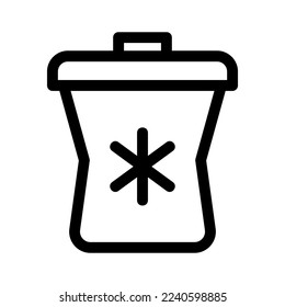 dispose icon or logo isolated sign symbol vector illustration - high quality black style vector icons
