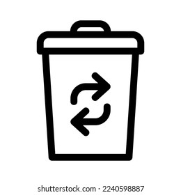 dispose icon or logo isolated sign symbol vector illustration - high quality black style vector icons
