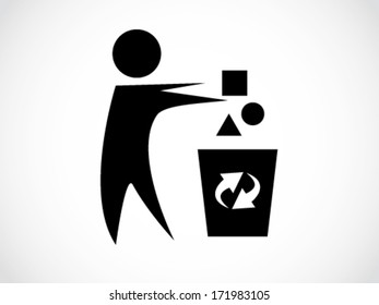 Dispose Of Waste In Place Or Recyclable