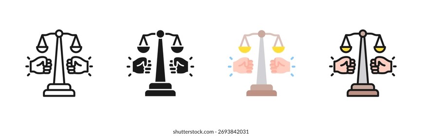 Dispute Icon Pack In Multiple Styles