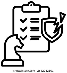Disruption Icon Element for Design