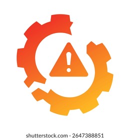 Disruptionssymbolelement für Design