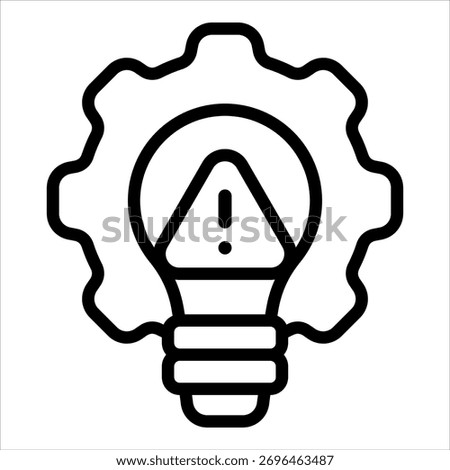 Disruptive Innovation Icon Element For Design