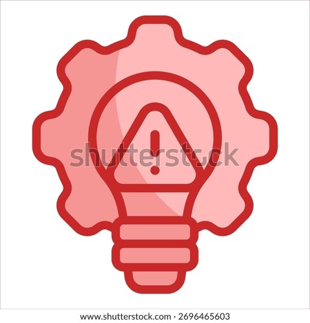 Disruptive Innovation Icon Element For Design