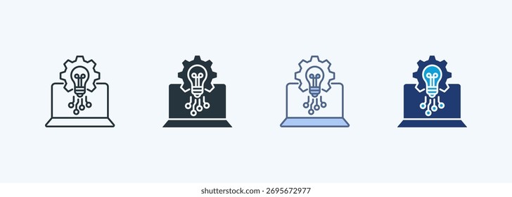 Disruptive Technology Multiple Style Icon Collection