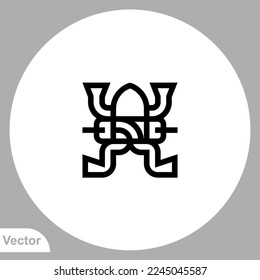 Dissection icon sign vector,Symbol, logo illustration for web and mobile