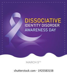 Dissociative Identity Disorder Awareness Day