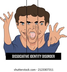 Dissociative identity disorder is a dissociative disorder characterized by the existence of two or more identities in a person, each with its own pattern of perceiving and acting with the environment.