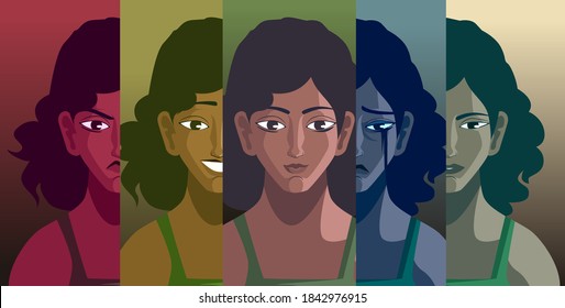 Dissociative Identity Disorder Women Heads