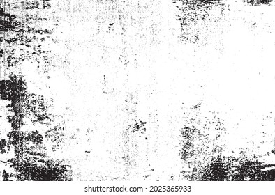 Vector de textura en blanco y negro desestresado. Fondo superpuesto grueso. Negro sobre fondo blanco. EPS10.