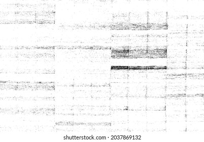 Disstressed black and white texture vector. Grunge overlay background. Black on white background. EPS10.