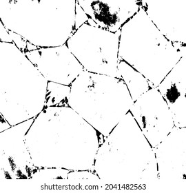 Vector de textura en blanco y negro desestresado. Fondo superpuesto grueso. Negro sobre fondo blanco. EPS10.