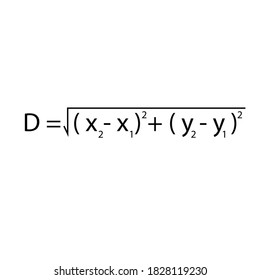 distance between two points, distance formula