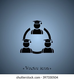 Distance education icon.