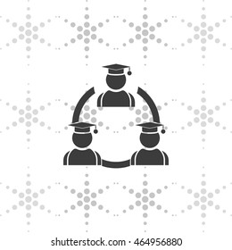 Distance education icon.