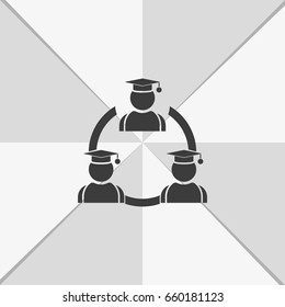 Distance education icon.