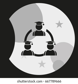 Distance education icon.