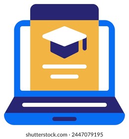 Distance Education Icon for web, app, infographic, etc