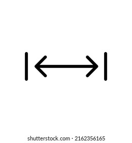 Distance icon for apps and web sites