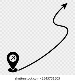 Distance icon. Pin icon. Location icon.