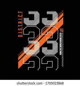 distict 33 superior vintaeg fashion tees design