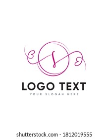 A distinct, elegant bouncy script letter type S Logo template, Vector logo for business and company identity 