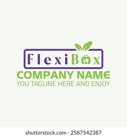 a distinctive and modern design. At the top, the word "FlexiB" is displayed, likely representing the brand or a specific product OR service. 