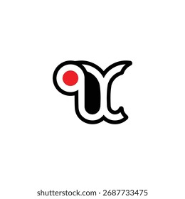 Logotipo distintivo de la tipografía de XQ QX para las marcas Corporativas