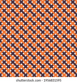 Distorsión de la plantilla de patrón de trama de línea cuadrada de zigzag