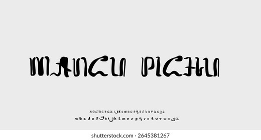 A distorted aksara traditioan java inspired display font with Andean vibes. Perfect for posters, titles, ethnic themes, mysterious design, and artistic visual identity projects.
