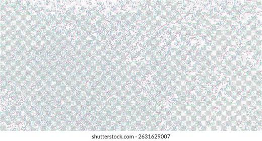 Distorted Analog TV Grunge Texture with White Glitch Noise. Broken Signal Transmission and Static Effect Design. Digital Screen Damage for Overlay and Template. Vector Illustration.