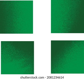 Distorted geometric shape . Minimal art design . Noise destroyed square logo . Trendy grainy shapes . Graph print texture .Spray effect .Grunge texture . Distressed element .vector 