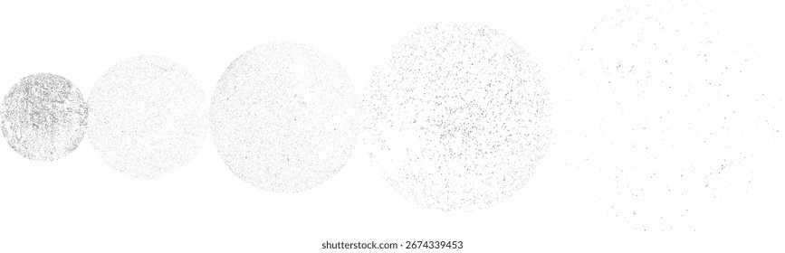 Distorted geometric shape . Minimal art design . Noise destroyed logo . Trendy grainy shapes . Graph print noise texture .Spray effect .Grunge texture . Distressed element .vector 