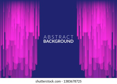Distorted Glitch Style Modern Background. for Graphic Design - Banner, Poster, Flyer, Brochure, Card