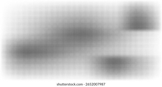 Plano de Fundo de Gradiente de Ponto de Meio-Tom Distorcido