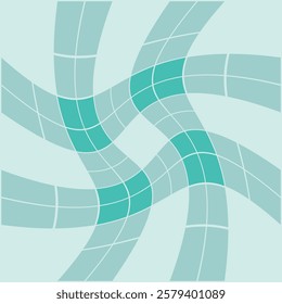 Distorted Optical Illusion Pattern Wallpaper Background