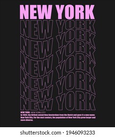 Distorted slogan Vector design for t-shirt graphics, banner, fashion prints, slogan tees, stickers, cards,flyer, posters and other creative uses