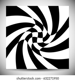 Distortion effects on various patterns. Geometric deformed textured series