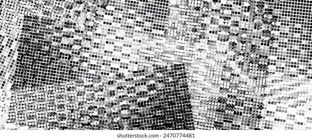 Distortion error background. Black . Abstract digital distortion effect