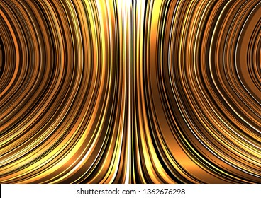 distortion perspective stripes