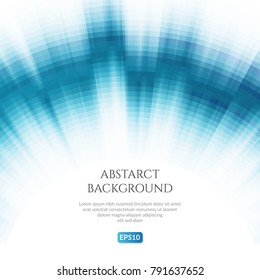 Distortion of the signal. White space for text.