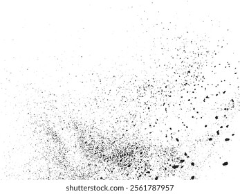 Distress black color grainy texture noise particles dirty grunge texture background